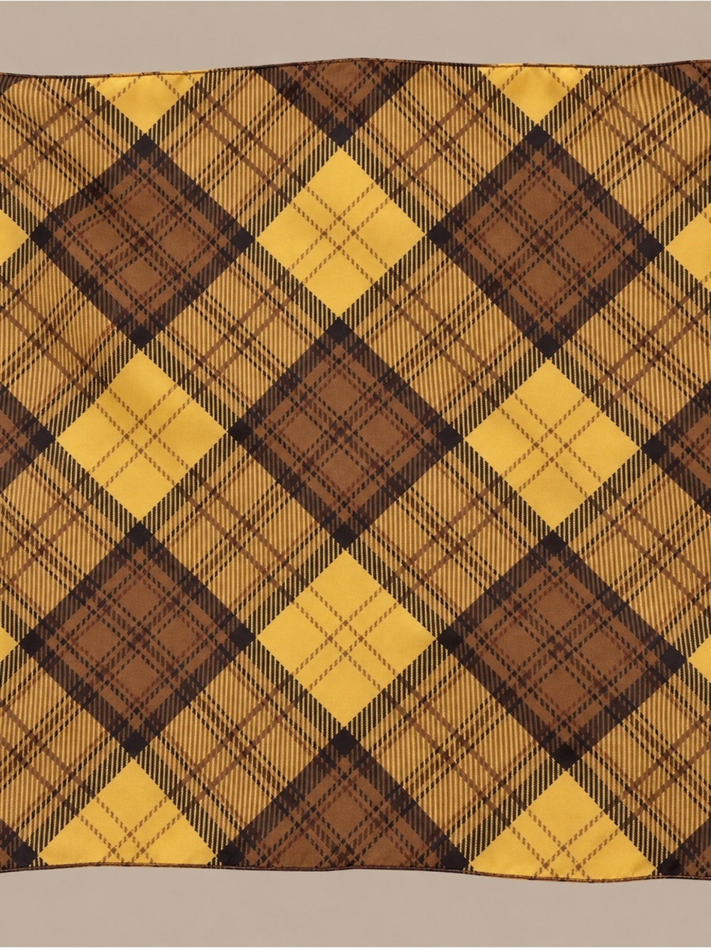 Plaid Diamond autumn scarf